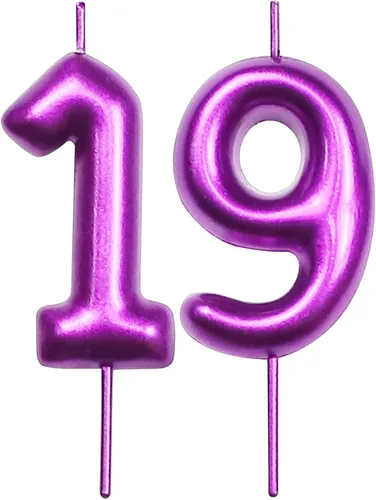 Vista 104 de DERVENTA Vela con números de 2.36 pulgadas, decoración perfecta para cumpleaños, brunch, postre, pastel, 1 pieza (número 0 rosa)
