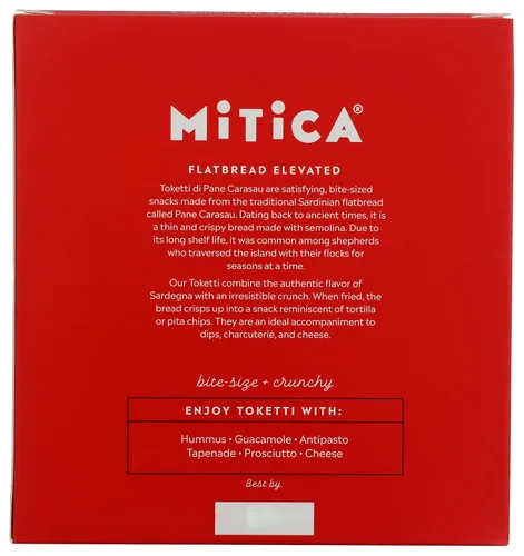 Vista 3 de MITICA Toketti Di Pane Carasau, 7 OZ