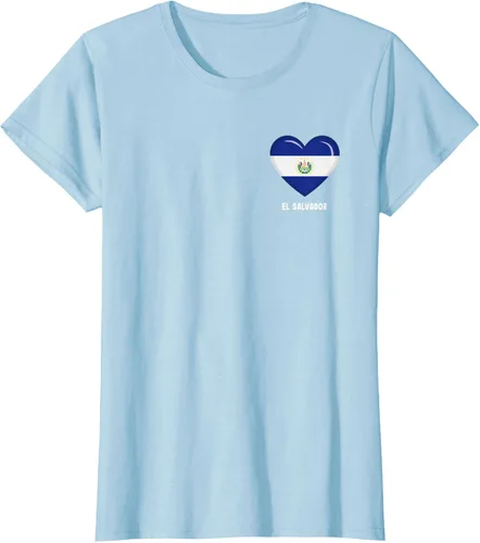 Vista 27 de Camiseta Bandera de El Salvador Camiseta salvadoreña, Negro