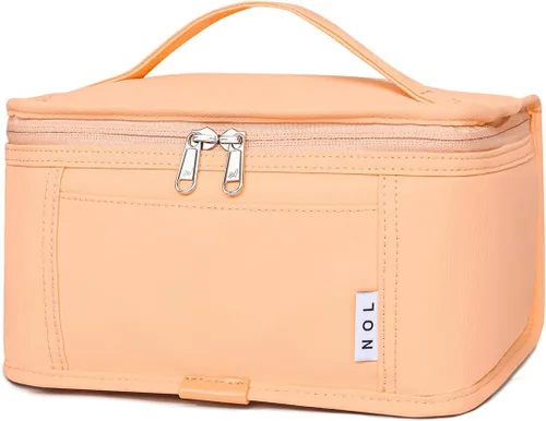 Vista 11 de NOL Natural Organic Lifestyle Bolsa de almuerzo pequeña Mini lonchera Bolsa de almuerzo aislada para hombres/mujeres A prueba de fugas Bolsa térmica