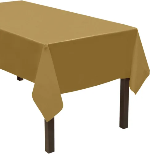 Vista 20 de Party Essentials ValuMost - Mantel de plástico disponible en 36 colores, 54 x 108 pulgadas, rojo