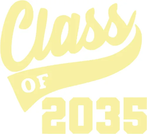 Vista 32 de Senior 2035 Iron On Transfer for Shirts, Black