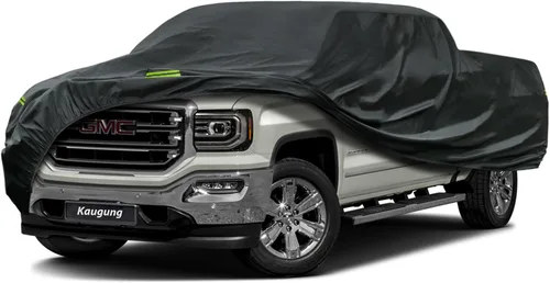 Vista 13 de Kaugung - Cubierta impermeable para camioneta, 7 capas resistentes, ajuste completo para Mitsubishi Raider 2006-2010, para todo clima, protección