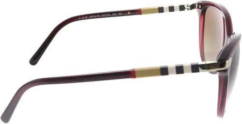 Vista 3 de BURBERRY BE 4216 300213 - Gafas de sol de plástico con ojo de gato Dark Havana lente gradiente marrón Habana oscuro