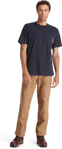 Vista 5 de Timberland PRO Camiseta de manga corta para hombre Base Plate Blended