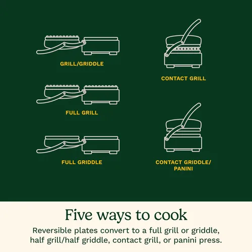 Vista 3 de Cuisinart Griddler® Compact