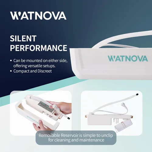 Vista 3 de WATNOVA Bomba de condensado HVAC, 100/240V, interruptor de seguridad automático, eliminación de condensado de CA para aire acondicionado