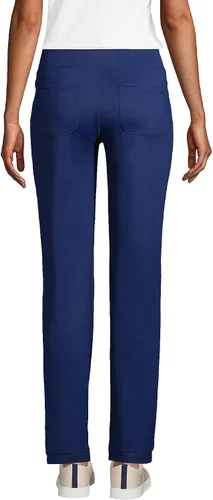 Vista 2 de Lands' End Pantalones activos de 5 bolsillos para mujer
