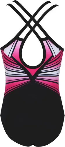 Vista 19 de MODAFANS Leotardos de gimnasia para niñas brillantes para bailar ballet, pantalones cortos con espalda cruzada