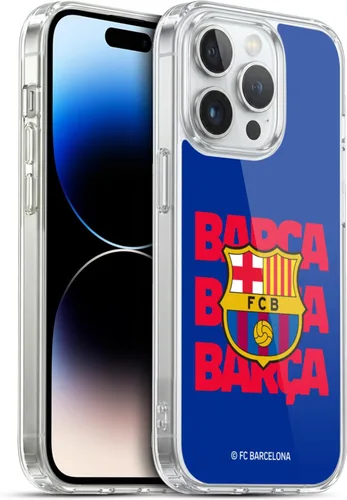 Vista 313 de Head Case Designs Funda de gel suave con licencia oficial del FC Barcelona Barca Crest Graphics [protección de grado militar] compatible con Apple