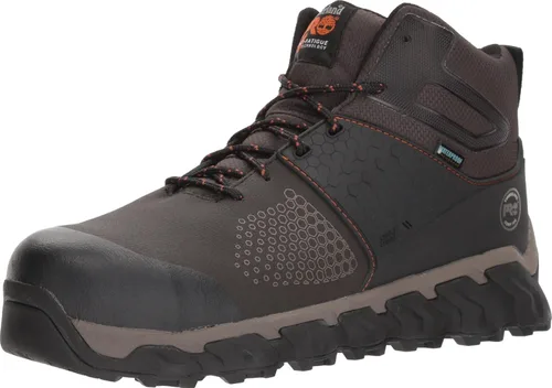 Vista 8 de Timberland PRO Botas de trabajo impermeables Ridgework para hombre con puntera de seguridad compuesta