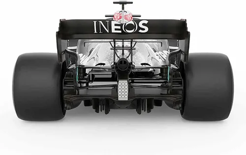 Vista 7 de ZMZ F1 - Auto de control remoto a escala 1:12, tamaño grande, F1, con licencia oficial de la serie RC Mercedes-AMG F1 W11 EQ, autos RC adecuados