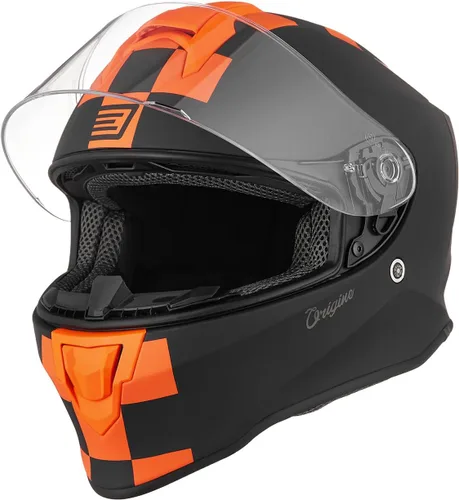 Vista 6 de ORIGINE Casco de motocicleta de cara completa On Road, aprobado por DOT