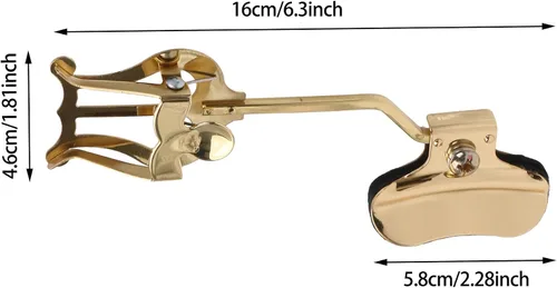 Vista 3 de ETFBUY Marching Trumpet Lyre with Adjustable Clamp