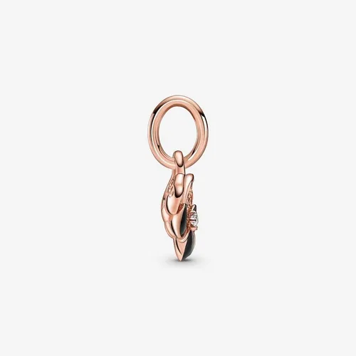 Vista 3 de Dijes de plata de ley 925 para pulseras y collares, cuentas de viaje de flores de luna, dijes de árbol familiar, regalo de joyería para mujeres