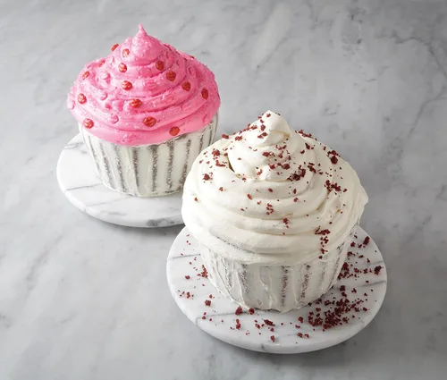 Vista 2 de Fox Run Molde gigante para cupcakes, acero al carbono antiadherente, 8 x 15.5 x 3.25 pulgadas