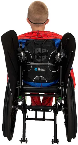 Vista 2 de Marvel Spider-Man - Accesorio para silla de ruedas infantil, Rojo