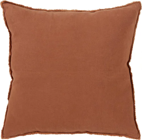 Vista 21 de SARO LIFESTYLE Almohada de diseño con flecos con relleno de plumón, negro, 20 pulgadas (13049.BK20S)