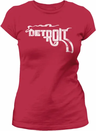 Vista 21 de Detroit Smoking Gun - Camisa para hombre y mujer, estilo vintage, suave Negro