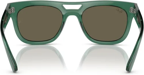 Vista 4 de Ray-Ban Unisex Sunglasses Black Frame, Dark Green Lenses, 54MM