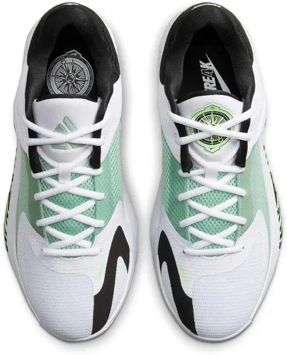 Vista 3 de Nike Zoom Freak 4 DJ6149 100 Greek Coastline para hombre, talla 11.5, BlancoNegro Barely Volt