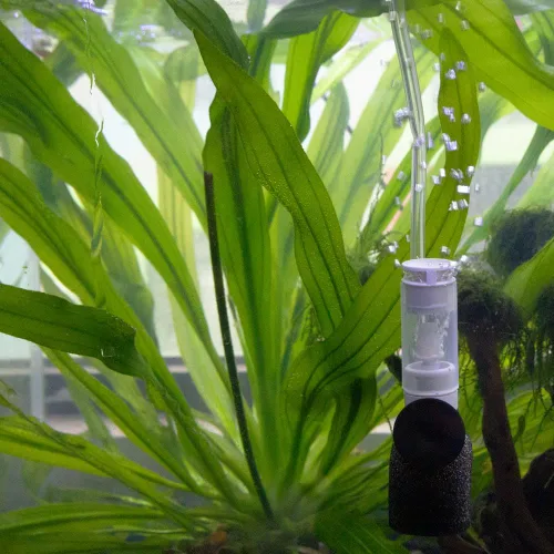 Vista 7 de Senzeal Mini esponja filtro de pescado silencioso 3 en 1 pequeño acuario bomba de aire filtro para agua dulce y salada tanque de peces pequeño