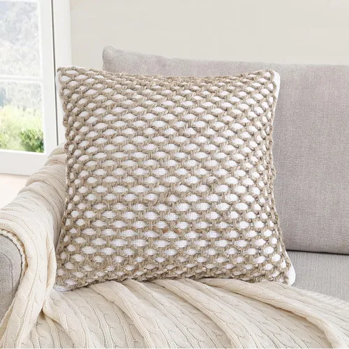 Vista 47 de Boho Living Jada - Funda decorativa para almohada, incluye acento, diseño tejido premium, decoración para sala de estar, (2) funda de almohada de 20