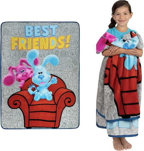 Vista 6 de Franco Ropa de cama para niños, manta súper suave de micro raschel, 46 x 60 pulgadas, Care Bears