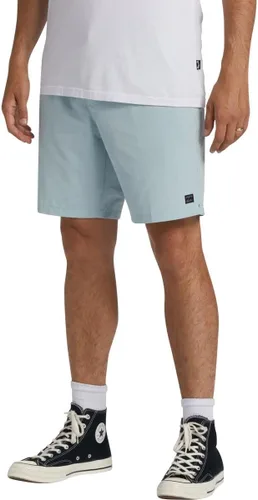 Vista 4 de Billabong Crossfire Pantalones Cortos Sumergibles Elástico 19" Blue Haze SM, Azul (Blue Haze)