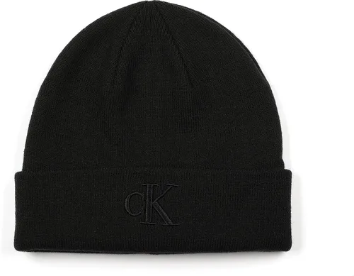Vista 2 de Calvin Klein Sombrero de puño con monograma Ck bordado en 3D para hombre