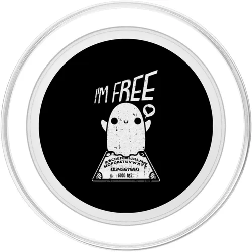 Vista 2 de Ouija Board - Disfraz perezoso de Halloween, divertido espíritu fantasma Wiccan PopSockets MagSafe PopGrip para iPhone