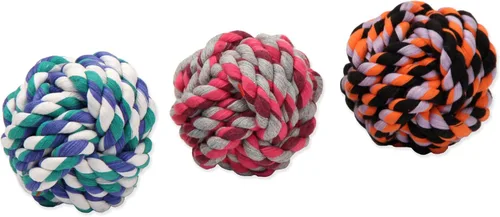 Vista 4 de Mammoth - Juguete para perros con cuerda de algodón y poliéster para perros pequeños, pequeño, 3.75 pulgadas, varios