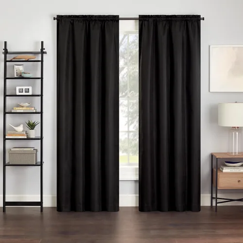 Vista 34 de ECLIPSE Kendall - Cortina térmica opaca moderna con bolsillo para cortinero, para dormitorio o sala de estar (1 panel), 42 x 54 pulgadas, alcachofa