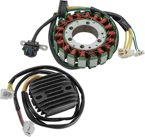 Vista 5 de Caltric Rectificador de estator y regulador compatible con Suzuki Vz800 Vz 800 Marauder 800 1997-2004