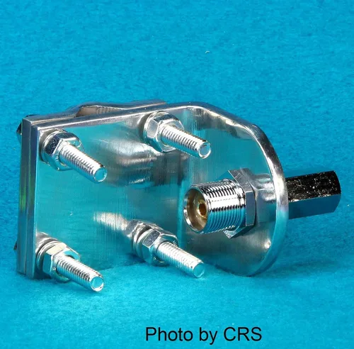 Vista 2 de WORKMAN RV1 CB RADIO ANTENA MONTAJE DE ESPEJO DE RANURA ÚNICA CON SO239 STUD