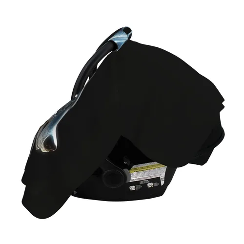 Vista 3 de Cubierta de toldo para asiento de automóvil para bebé, suave y transpirable, fundas de lactancia materna, multiuso, cochecito, sombrilla, regalo