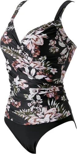 Vista 41 de SUUKSESS Traje de baño tankini sexy con efecto de realce y control de abdomen para mujer