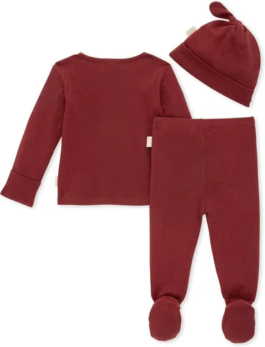 Vista 2 de Burt's Bees Baby unisex-baby Take Me Home Set, 3-piece Top, Pant, & Hat Bundle, 100% Organic Cotton
