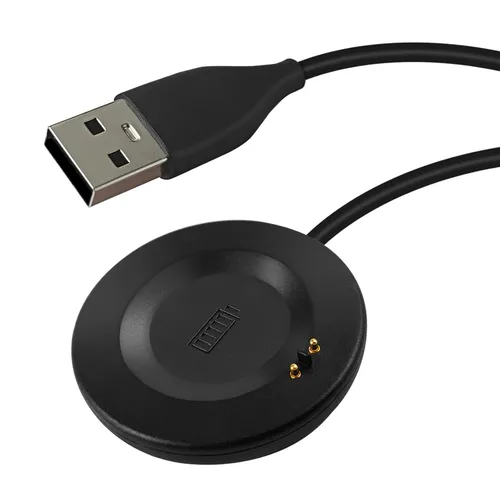 Vista 5 de RUKUHOT 2 cables de carga USB solo compatibles con iTouch Air 3 Smartwatch y iTouch Sport 3 Smartwatch, estación base de carga de repuesto