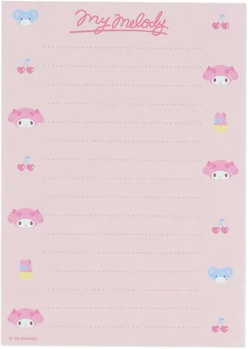 Vista 4 de Sanrio 8 Notas de diseño, 300%, S