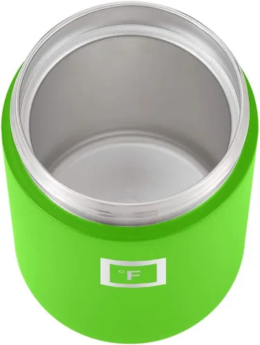 Vista 5 de IRON FLASK - Tarro de comida de hierro – 13.5 oz y 16 oz, cuchara plegable, a prueba de fugas, termo aislado al vacío, acero inoxidable, almuerzo