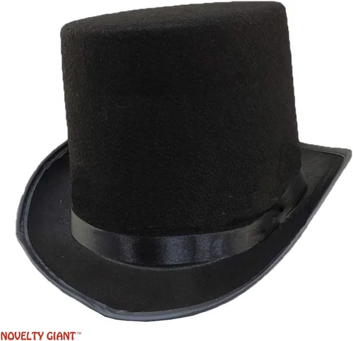 Vista 4 de Sombrero formal de fieltro negro con detalles de cinta