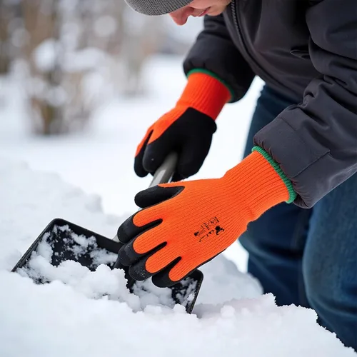 Vista 6 de G & F 1528 GripMaster Cold Weather Work Gloves, Micro-Foam Coated, 1 Pair
