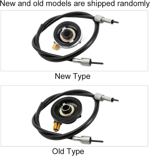 Vista 4 de KIMISS Engranaje de transmisión del velocímetro de 0.472 in con cable para piezas de scooter GY6 50cc 150cc