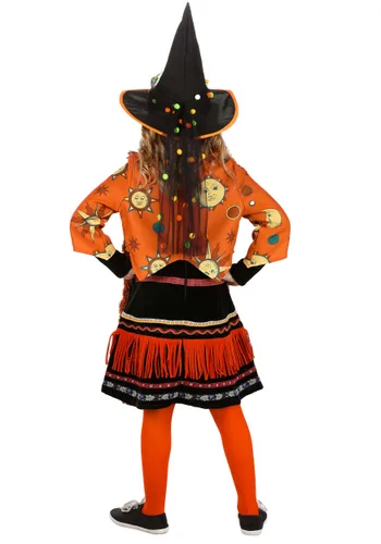 Vista 5 de Disfraz de vestido Dani Dennison de Disney Hocus Pocus para niña Multicolor