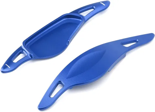 Vista 9 de iJDMTOY Deportes Azul CNC Billet Aluminio Grandes Extensiones de Paleta Compatible con Toyota 2020 en adelante Supra GR
