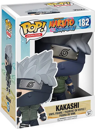 Vista 3 de POP Funko Naruto Shippuden - Figura de vinilo de Kakashi (con funda protectora de caja compatible), multicolor, 3.75 pulgadas