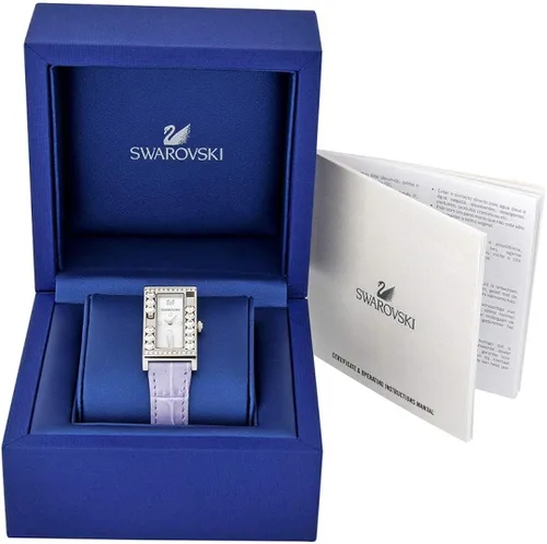 Vista 2 de SWAROVSKI Lovely Crystals Square Lilac Reloj