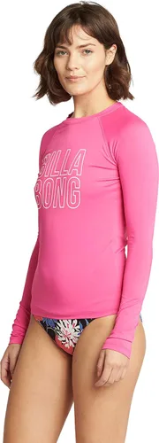 Vista 3 de Billabong Camiseta clásica de manga larga para mujer, Carbón vegetal