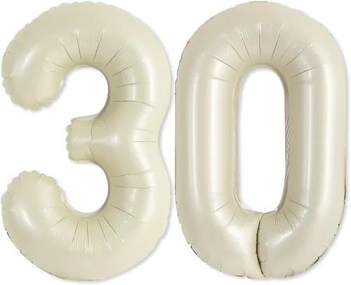 Vista 157 de TONIFUL Globo de aluminio negro de 40 pulgadas con el número 0, decoraciones de cumpleaños negro (Bk-black)